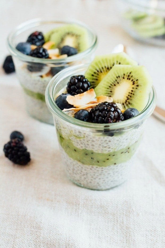 Kiwi Chia Pudding